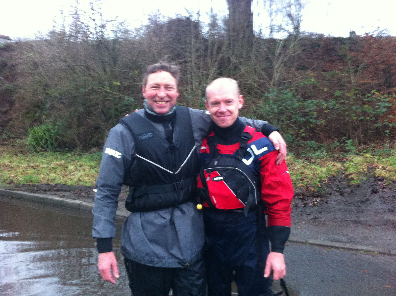 Good Times Canoing at Callandar with Martin