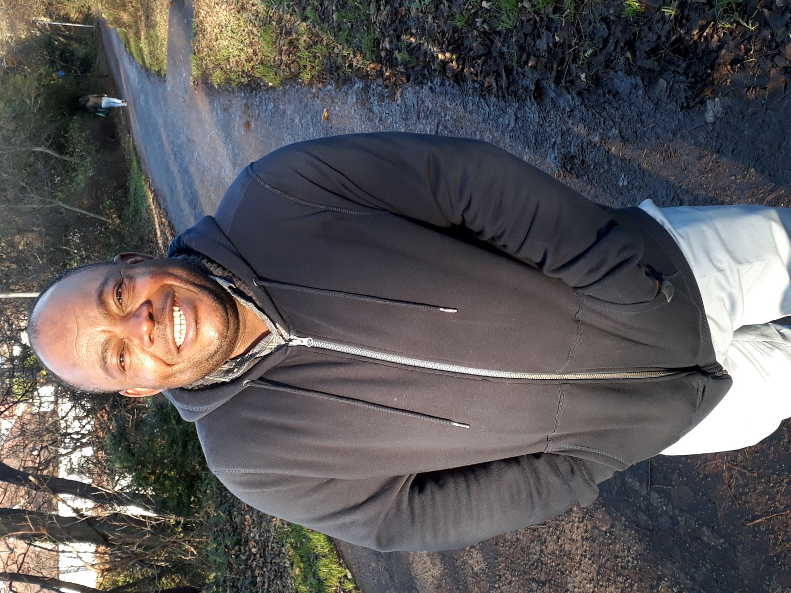 Smile No.90 Martins, originally from Nigeria, now happy, settled and working in Edinburgh
