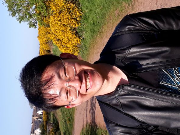 Smile No. 433 Jason from China now happily settled and studying at Edinburgh University.